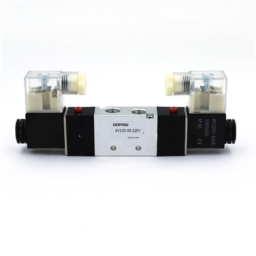 Buy cheap 24VDC Pneumatic Double Solenoid Valve 4V220-08 Good Corrosion Resistance from wholesalers