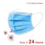Anti Virus Disposable Surgical Face Mask 3 Layer Mouth CE FDA Certification