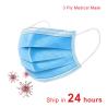 Buy cheap 3 Layer Disposable Mouth Mask Anti Virus CE FDA Certification from wholesalers
