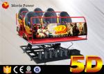 Accurated Platform 5D Motion Simulator With Special Effects , 5 d cinema