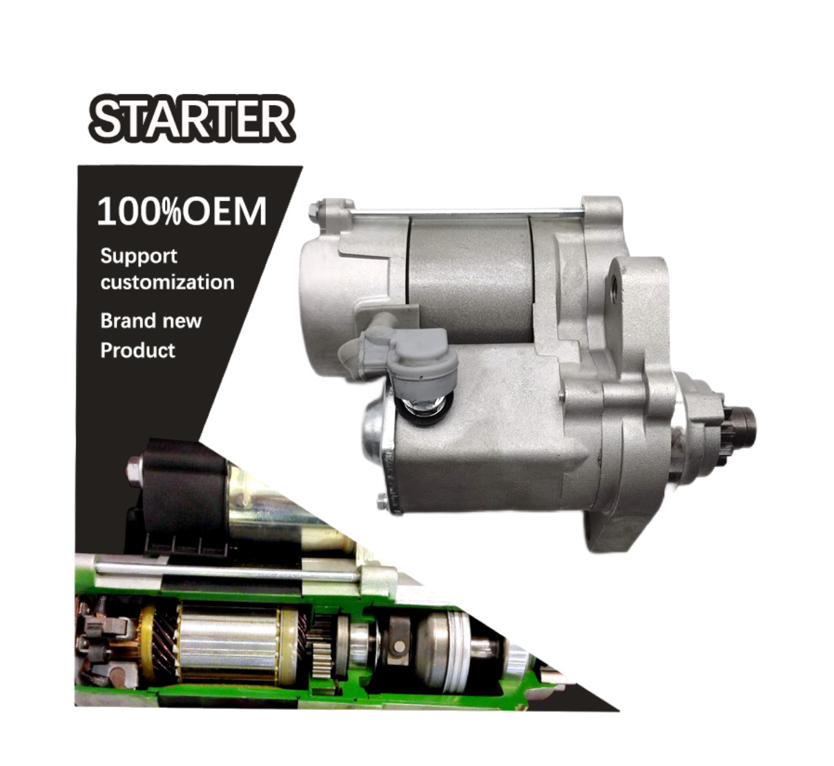 12V 10T CW STARTER 2280001560, 2280001690, 2280003260, 2280003261, 2280003263, 2280003930, 2280003931, 228000-1560,