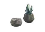 Dia 23.62'' X 19.69''H Round Rope Outsite Flower Pots