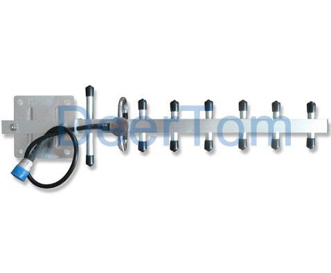 Buy cheap 1920-2170MHz 3G UMTS Yagi Antenna Outdoor External Antenna 12dBi 10 Elements SMA from wholesalers
