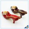 Buy cheap Handmade Elegant High Heel Shoes Shape Trinket Box Beautiful Flower Jewelry Box For Women's Gift SCJ626 from wholesalers