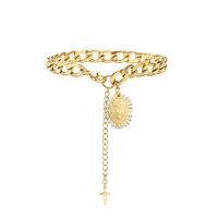 Buy cheap Customized 18K Gold Bracelet Fashion Lady Elegant Gold Chain Bracelets For product