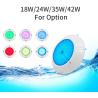 Buy cheap 18W 24W 35W Fiberglass Pool Light Color Changing Wall Mounted from wholesalers