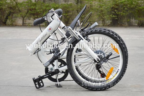 Buy cheap OEM White 20 Inch Carbon Fiber Folding Mountain Bike from wholesalers