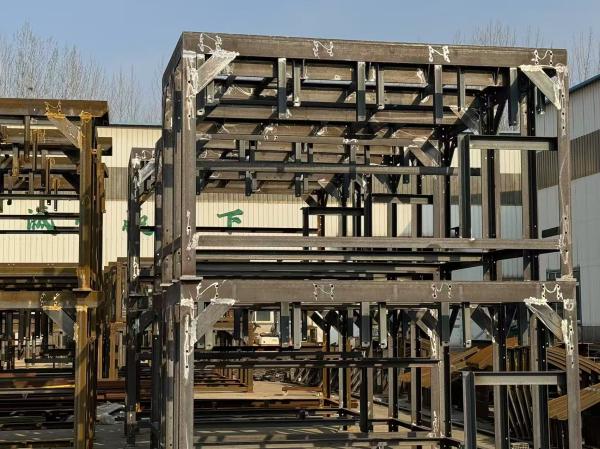 Hot Dip Galvanized Steel Wind Tower Bottom Electrical Cabinet Support Platform
