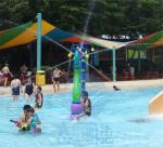 Water Play Pool Sprinkler, Fiberglass Wind Sprinkler Plants Series