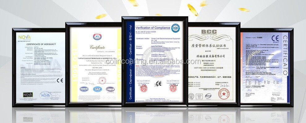 High Quality Vertical Powder Coating line