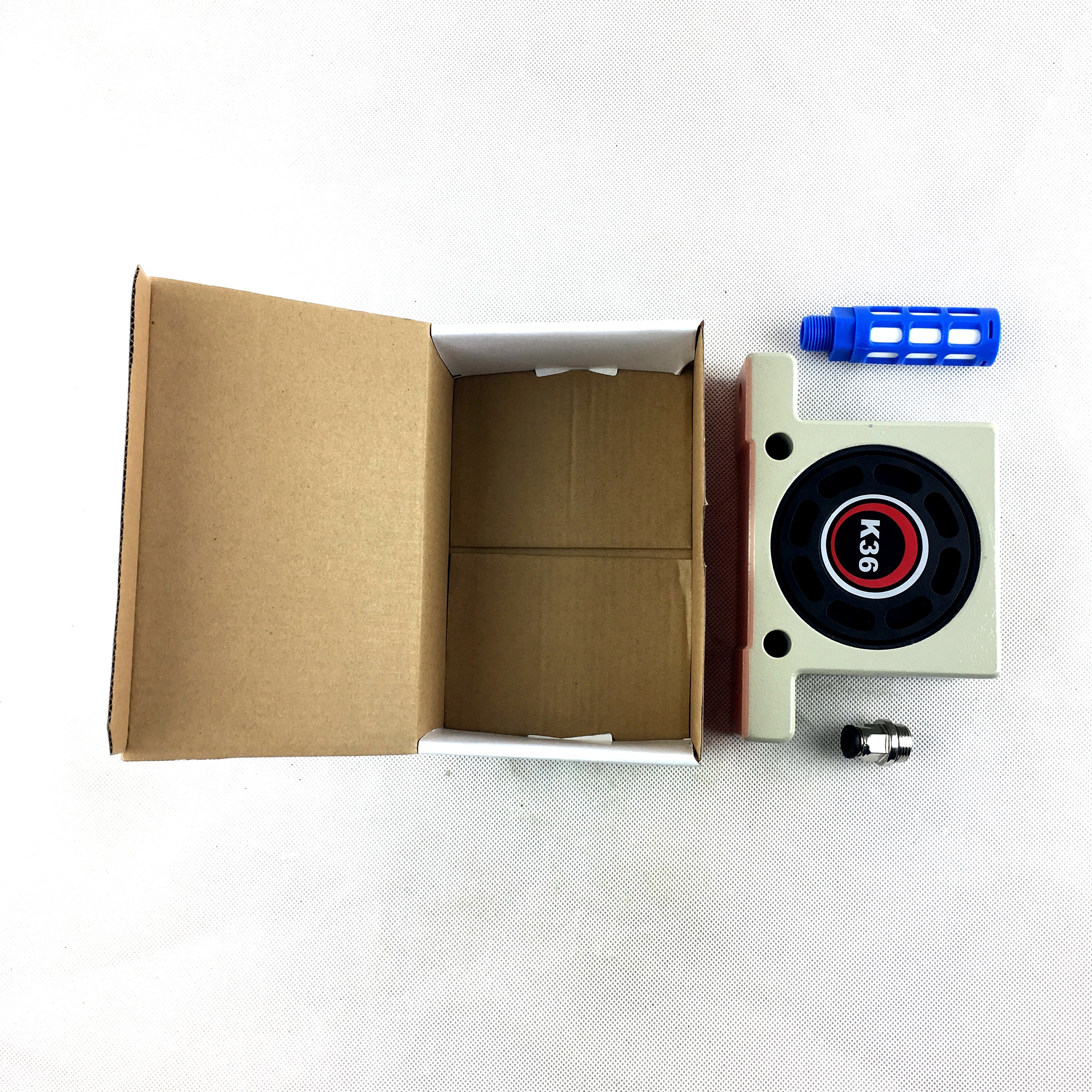 K36 Ball Vibrator Rust Proof Aluminum Pneumatic Vibrators With Frequency And Variable Centrifugal Force