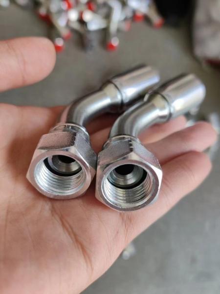 Different Size And Standards Carbon Steel Flange 1/2 JIC Hydraulic Hose Fittings