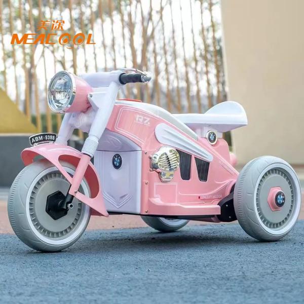 Buy cheap 6V4Ah Motorized Kids Motorcycle Ride On Kids Motorcycle With Music Led Light USB from wholesalers