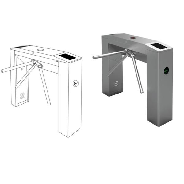 Buy cheap Anti-Tailgating Waist Height Tripod Turnstile Barrier with 304 Stainless Steel Material from wholesalers