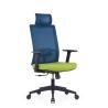 Buy cheap Fabric High Back Revolving Swivel Black Executive Office Chair Gerente Cadeira from Foshan from wholesalers