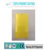 Buy cheap RAL 1018 Yellow Pure Polyester Powder Coating H Pencil Hardness Non - Toxic from wholesalers