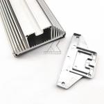 Waterproof Extruded Heat Sink Aluminum Profiles Led Flood Light With End Cover