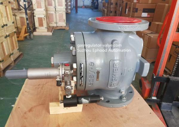Buy cheap EZR Model WCC Steel Fisher Gas Regulator With 161EB Pilot Valve High Flow Rate from wholesalers