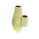 Blue Yellow 60gsm Glassine Single Sided Silicone Release Paper Packaging Roll