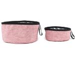 Collapsible Portable Dog Water Food Bowls For Medium To Large Dogs