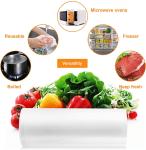 Custom Transparent Embossed Vacuum Sealer Rolls Food Grade Packaging