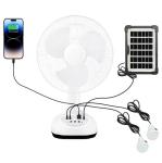 Rechargeable Pedestal Stand Fan 12 Inch 2 Speeds Electric Oscillating Air