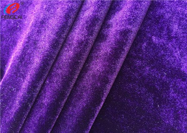 Buy cheap Micro Korea Velvet Shiny Spandex Velvet Cloth Textile Fabric For Skirt / Dress from wholesalers