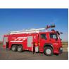 Buy cheap 460hp 10 Wheeled Hydraulic Fire Truck , 18M Hydraulic Telescopic Water Rescue Fire Truck from wholesalers