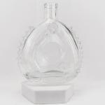 XO Glass Bottle for Hot Stamping Luxury Empty Crystal Alcohol Bottle 500ml 700ml