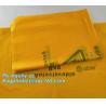 Buy cheap biohazard plastic waste bags clinical disposal bags in yellow color, heavy duty red medical biohazard garbage trash bags from wholesalers