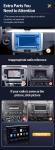 GRANDnavi 7Inch Double Din Android Car Radio Auto BT CarPlay For VW Car Stereo