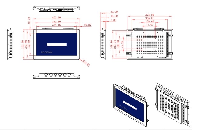 15.6-Inch Precision Touch Display for Factory Dashboards and Digital Interfaces
