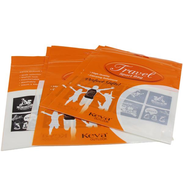 Buy cheap Custom Printing zipper laminated plastic opp bag for package gift from wholesalers
