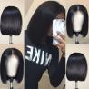 Buy cheap Double Weft 100% Raw Virgin Cambodian Hair Extensions Straight Natural Color Short from wholesalers