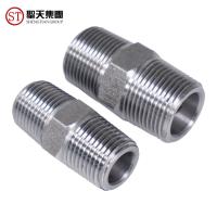 Buy cheap 3/4" Stainless Steel Forged Fittings Npt Male Hex Nipple product