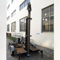 Buy cheap 21m Lockable Pneumatic Telescopic Mast-10kg payloads NR-3600-21000-10L antenna product