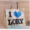 Buy cheap Reusable Advertising PP Woven Shopping Bag,Custom Laminated Shopping PP Woven Bag Promotional Tote Bag, bagplastics pack from wholesalers
