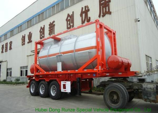 Buy cheap 20FT Steam Heating Insulated Tank Container Stanless Steel For Yellow Phosphorus P4 from wholesalers
