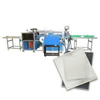 Buy cheap Hvac Filter Manufacturing Equipments 450mm Wide Purifier Screen Continuous product