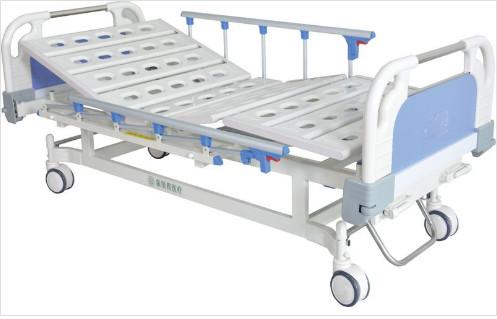 Buy cheap Stamping Forming Movable 2 Crank Manual Hospital Bed from wholesalers