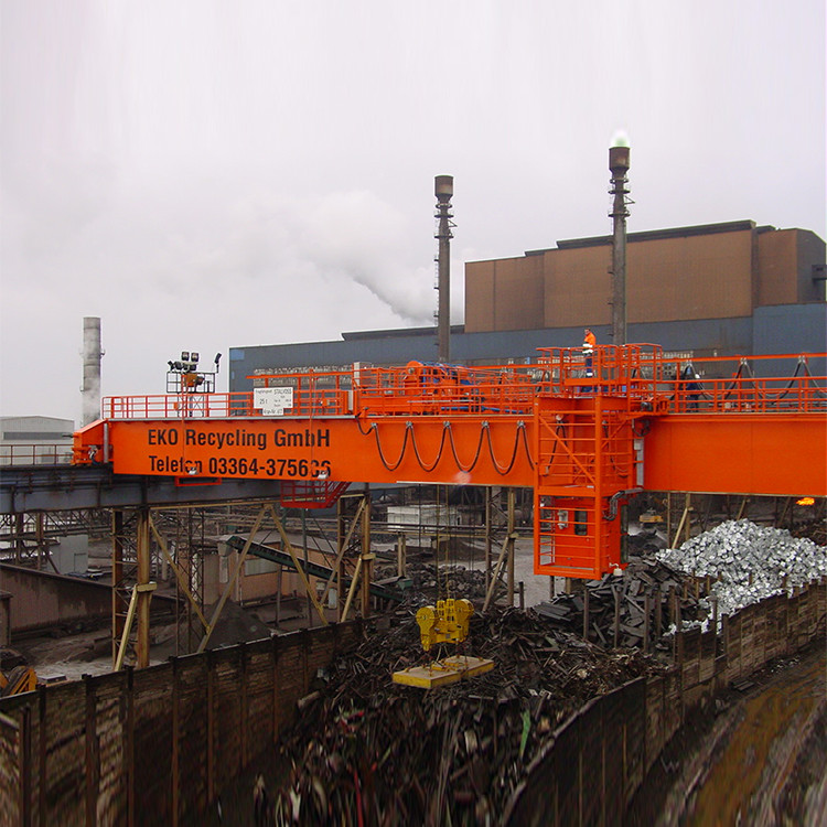 20T QC Type Double Beam Brideg includes electromagnetic chuck
