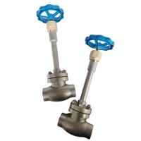 Buy cheap ISO CE Cryogenic 304 316 PN40 Socket Weld Globe Valve For LNG product