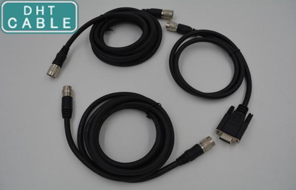 Buy cheap Ultra Flex 6 Pin Hirose Cable Black Color , 4.0 Meters Custom Camera Data Cable from wholesalers