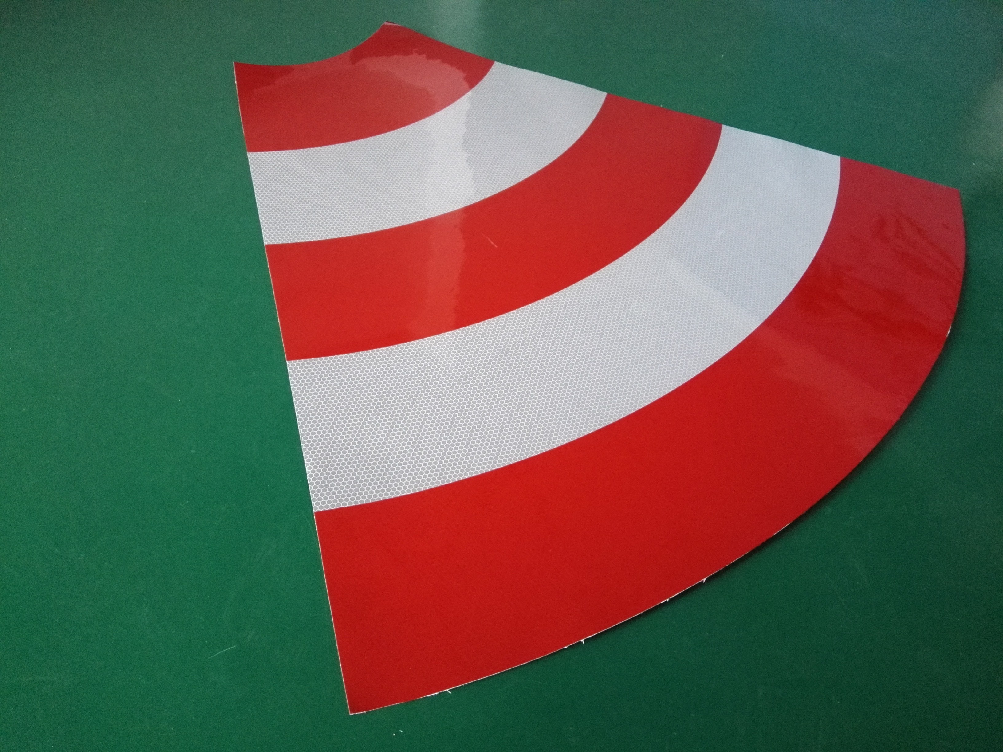 Self Adhesive Reflection Tape For Traffic Cone Reflective Sticker Cone Sleeve Traffic