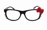 Promotional 3D Fireworks Glasses For Gifts , Girl Hello Kitty Plastic 3D Glasses