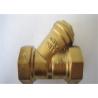 Buy cheap Precision Brass Investment Casting , Water Filter Brass Water Valve Class CT4~CT7 from wholesalers