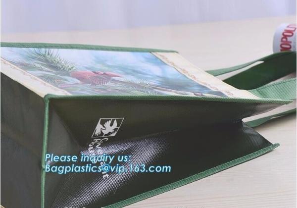 Buy cheap Promotional Custom Logo Printed Non Woven Bag, Non Woven Shopping Bag, Factory price rpet non woven bag black woven bag from wholesalers