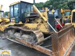 Heavy Duty Used Cat Bulldozer D6G From Working Site 7 Track Rollers