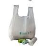 Buy cheap 100% Biodegradable Plastic Compostable T Shirt Bag Shopping Bag for supermarket from wholesalers