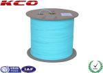 Long Pvc Duplex Mm Fiber Optic Cable , Armored 2.0mm Blue Fiber Cable Tight